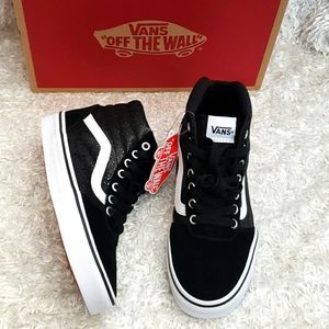 Vans Suede and Sequin Hi Tops